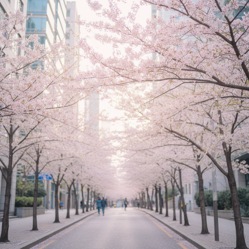 용산구 벚꽃 명소 추천 및 실시간 개..