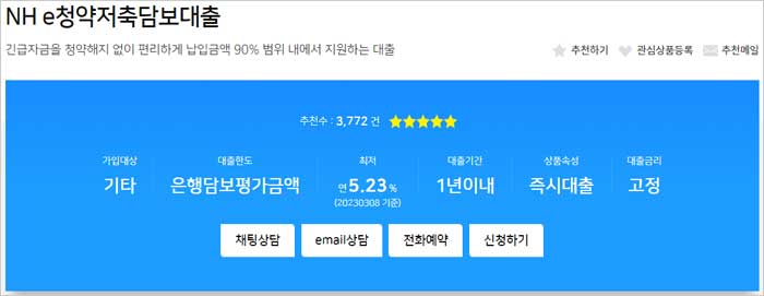 NH농협-주택청약저축-담보대출-간단-설명-이미지