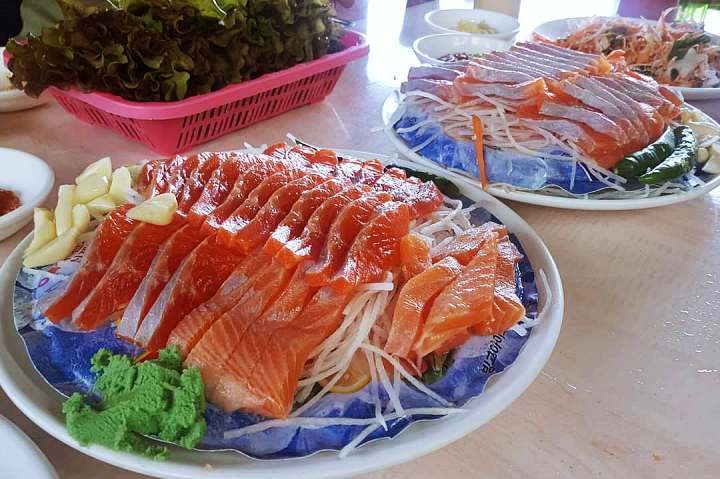 6시내고향 경북 봉화 송어회 송어구이 송어알구이 요리 맛집 오늘 방송 추천