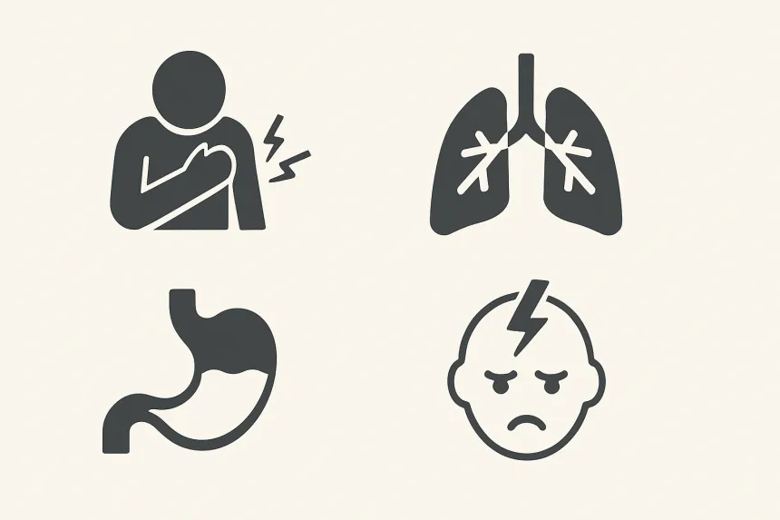 가슴이 뻐근한 증상