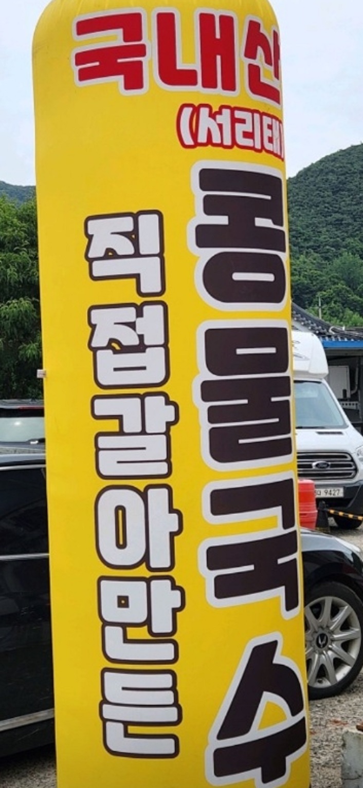 국내산콩국수