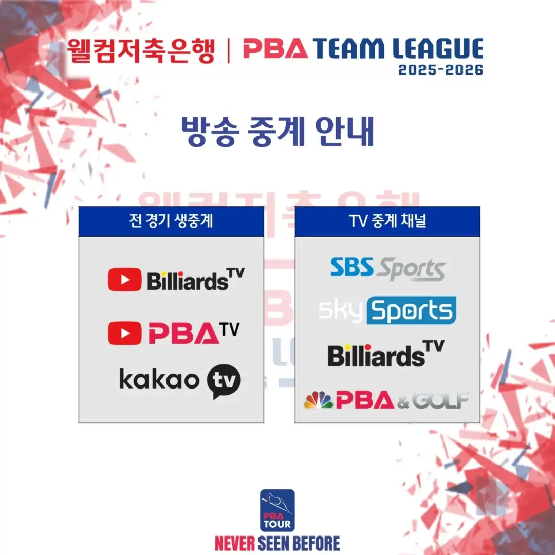 웰컴저축은행 PBA 팀리그 2025-2026 3라운드