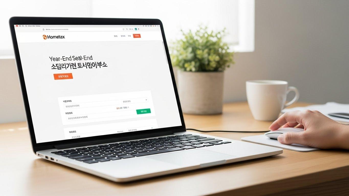홈텍스연말정산간소화서비스