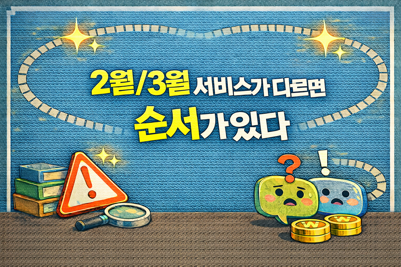 “2월/3월 서비스가 다르면 순서가 있다” (이거 놓치면 가장 많이 꼬입니다)