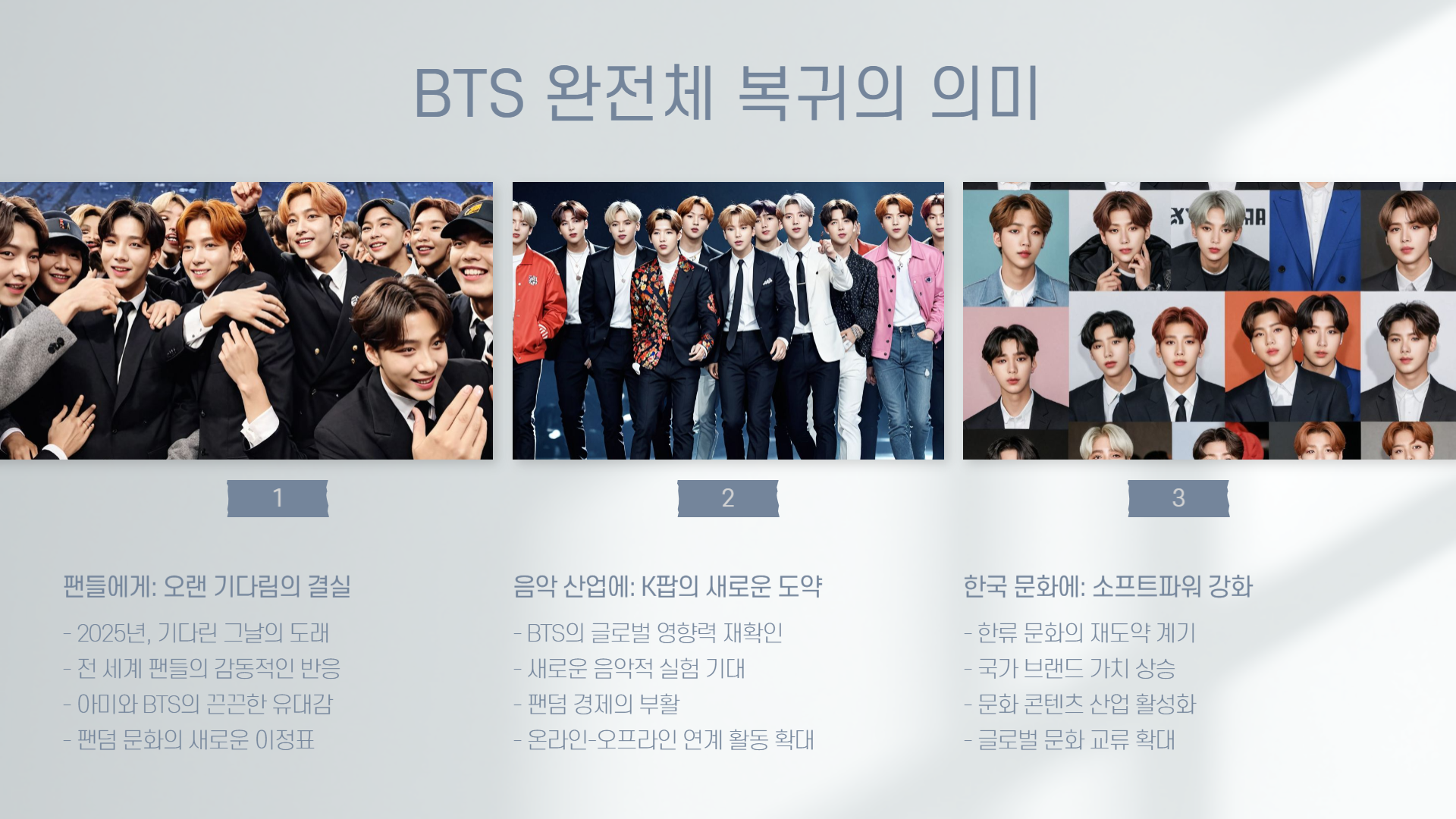 BTS 완전체 복귀