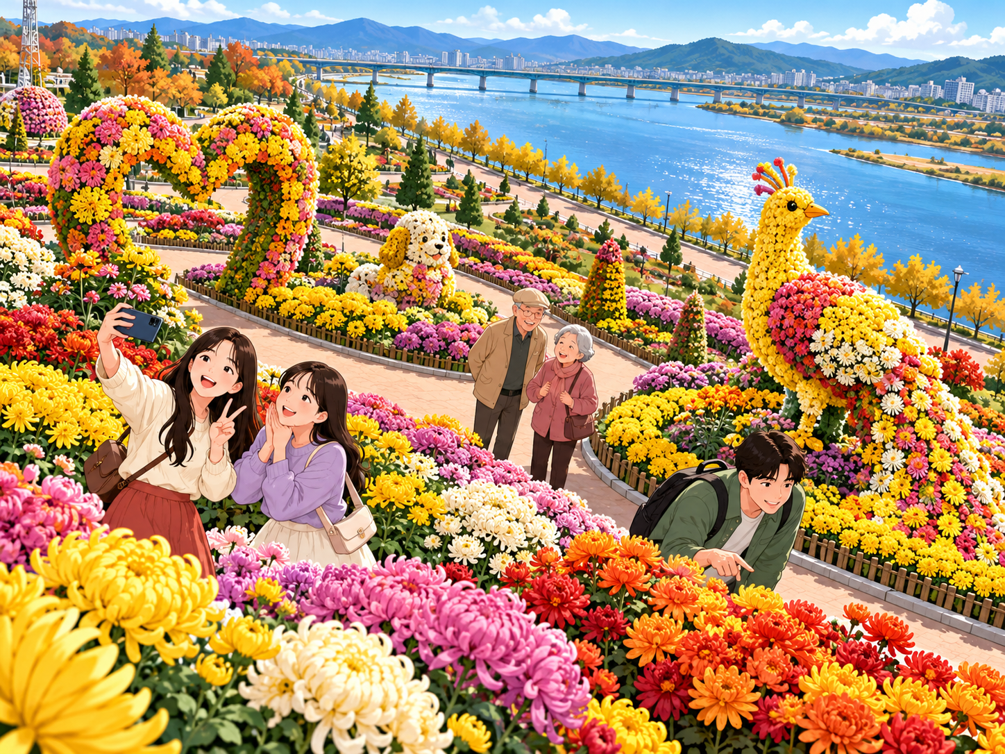 양산 국화축제
