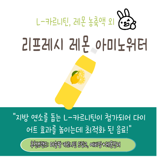 다이어트 수분보충 음료추천