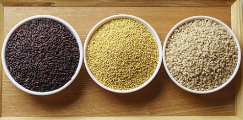 한국의 떡 종류 조침떡-흑미 외