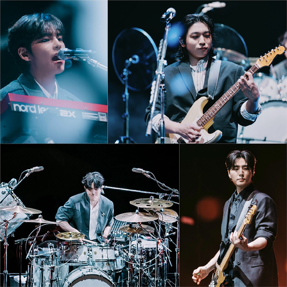 데이식스 오클랜드 콘서트 현장 이미지 갈무리 [사진=JYP엔터테인먼트]