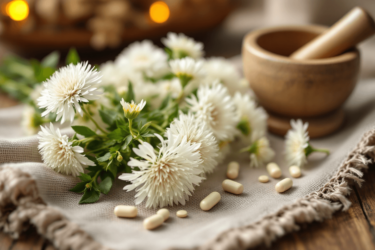 흰민들레 사진입니다.