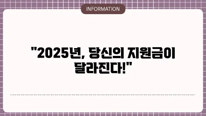 민생회복지원금 차등 지급: 2025년 지원 정책