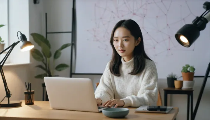 AI 영상 제작 도구를 실제로 사용해보며 기능을 비교하는 장면