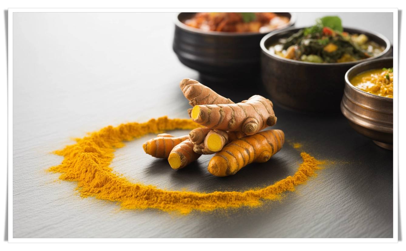 커큐민(강황) 이미지 표현