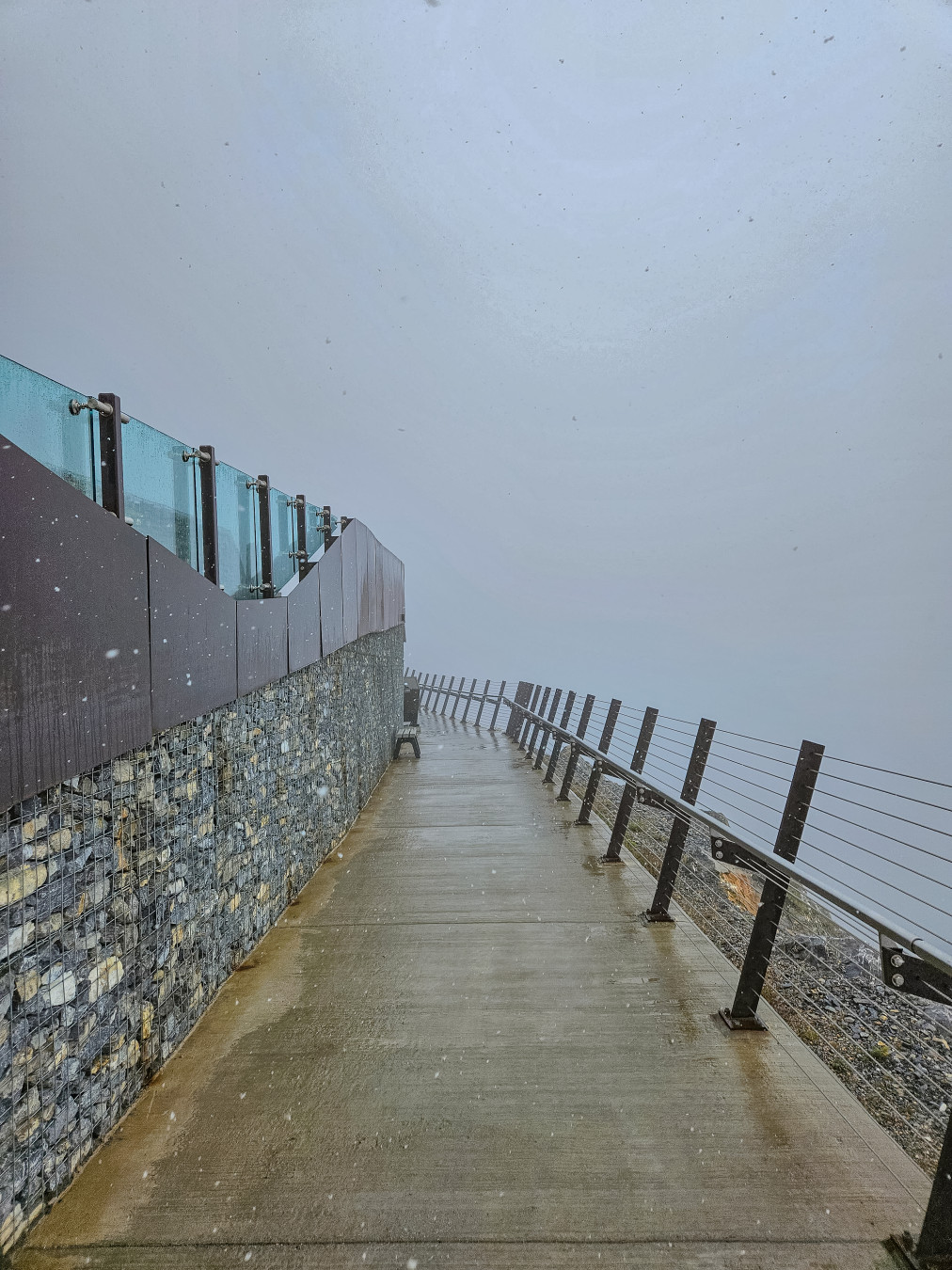 밴프 아이스필드 스카이워크 길