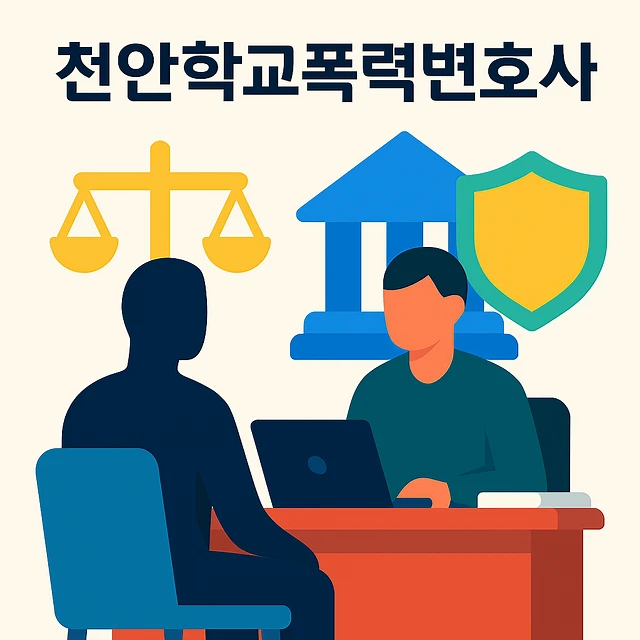 천안학교폭력변호사