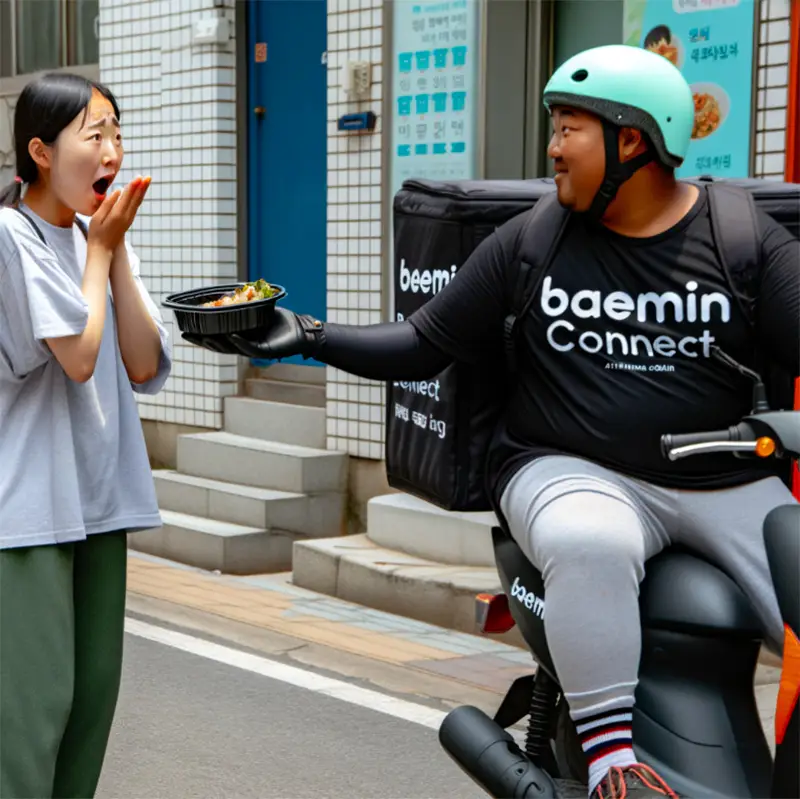 음식-배달하는-외국인-라이더