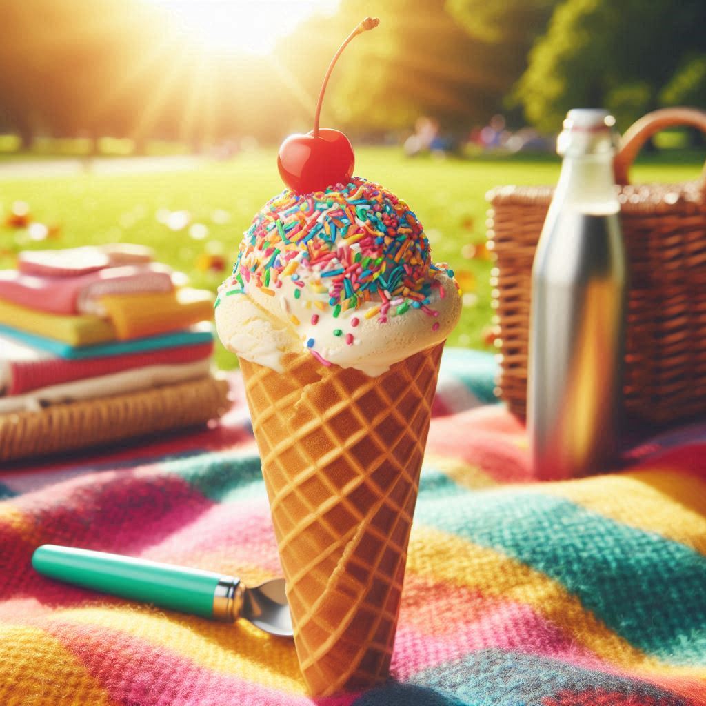 바닐라 아이스크림 집에서 요리 해봤어요