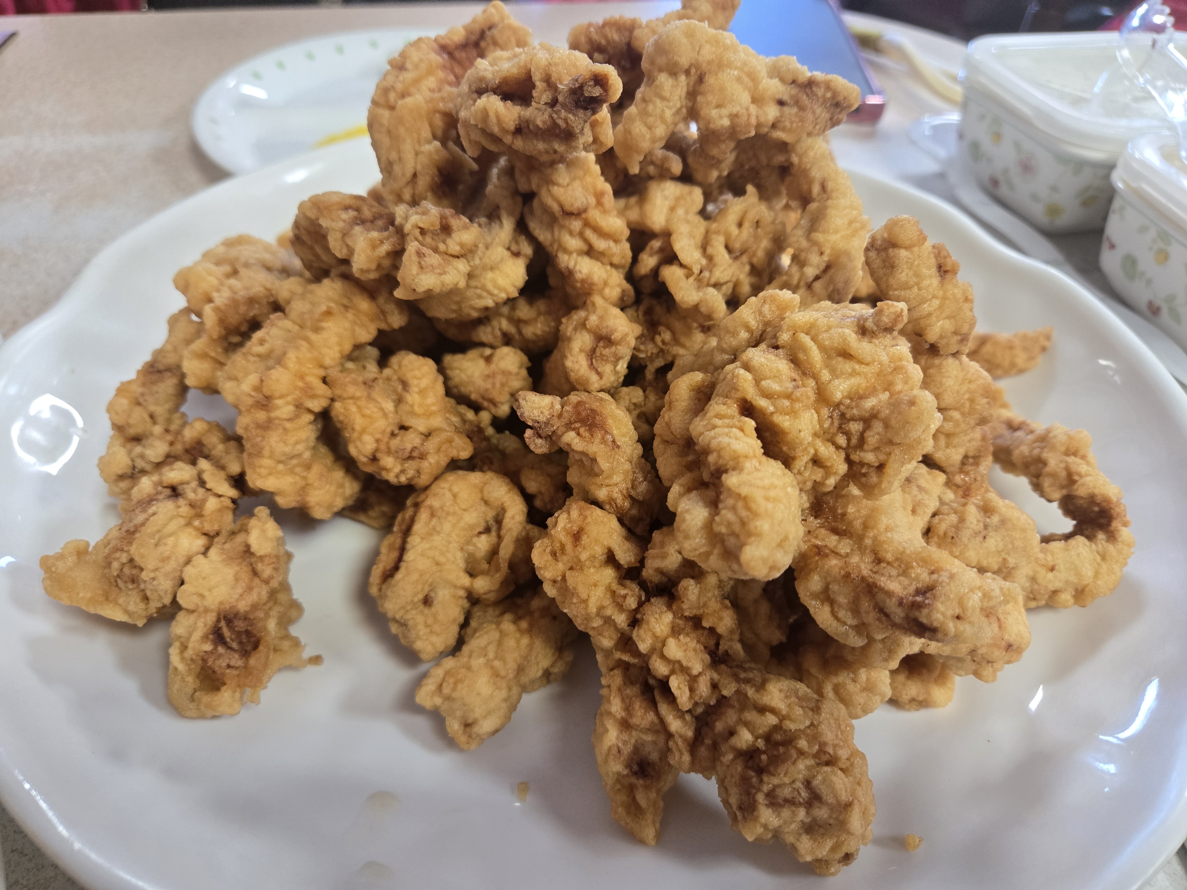 가마솥에 튀긴 탕수육