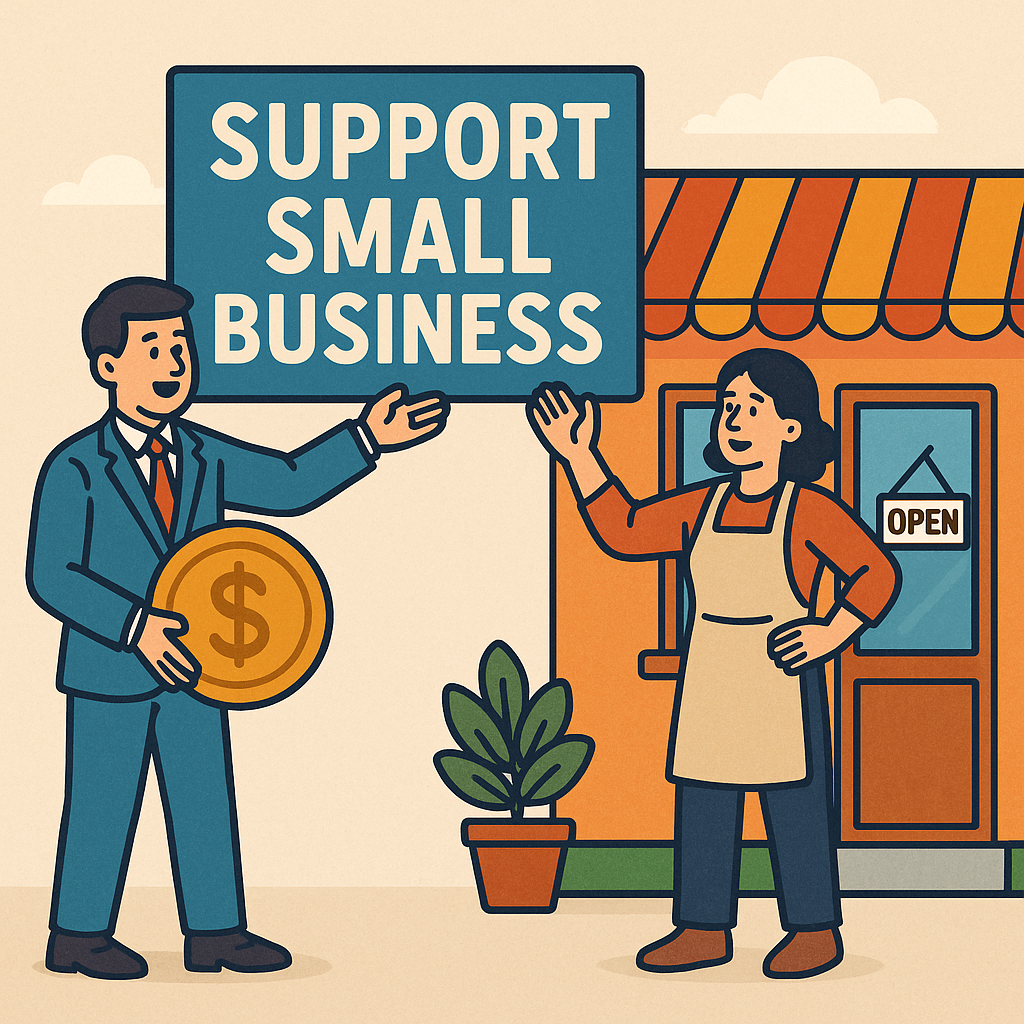 자영업자 지원이미지