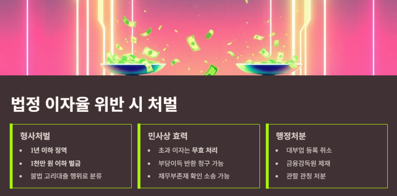 법정 이자율이란? 이자율한도, 계산방법, 4.6%의미 및 위반시 처벌