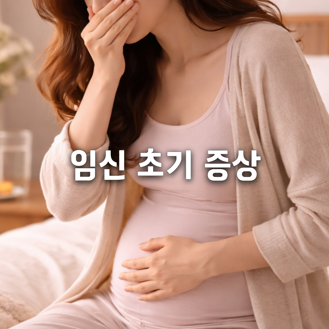 임신 초기 증상 언제부터 착상혈부터 입덧까지 총정리 (2026)