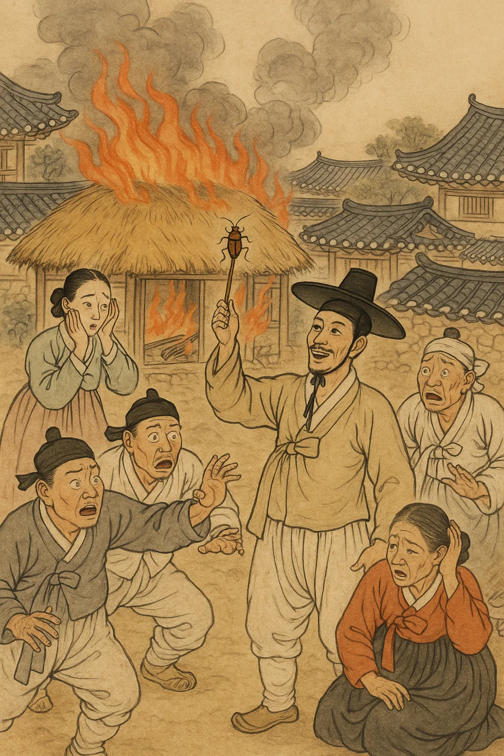 빈대 잡으려고 초가삼간 태운다