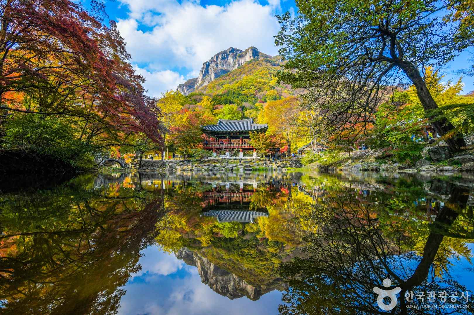 장성 백양사 쌍계루