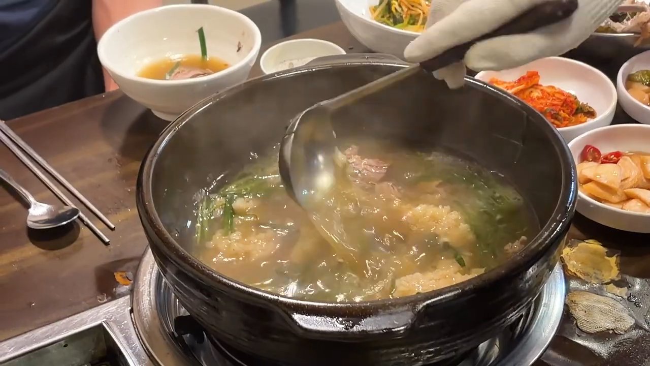 오리백숙 국물