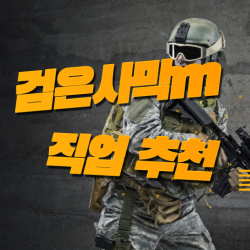 검은사막모바일 직업순위
