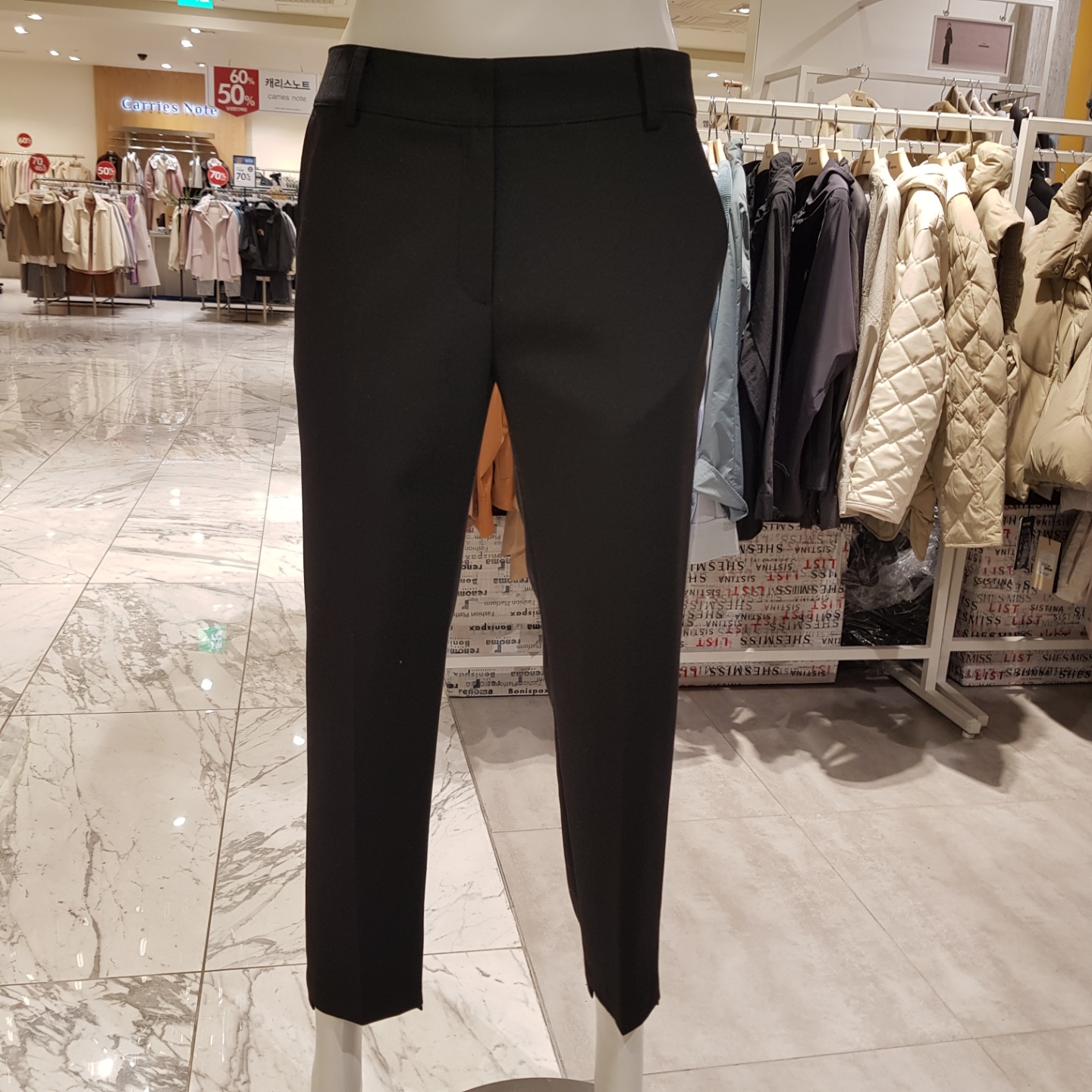 레노마레이디스 레노마레이디 밑단 언발 슬랙스 SA11SL070