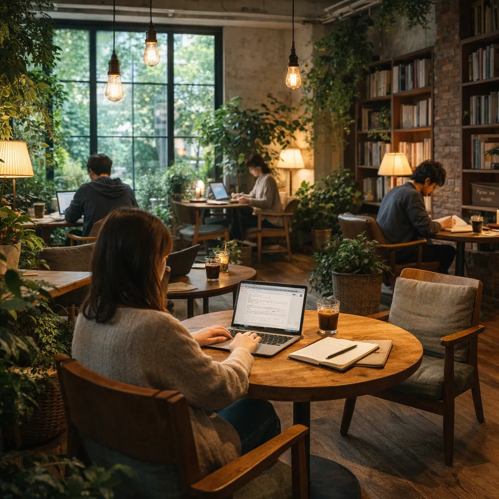 조용한 카페 인기 이유 (집중 공간, 소음 배려, 공부 문화)