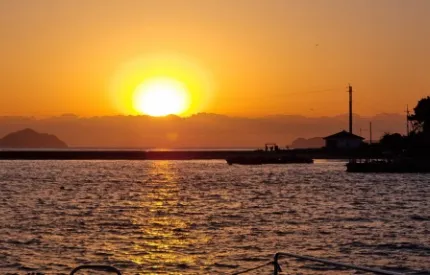 통영 일출 명소 선상 해맞이 행사 