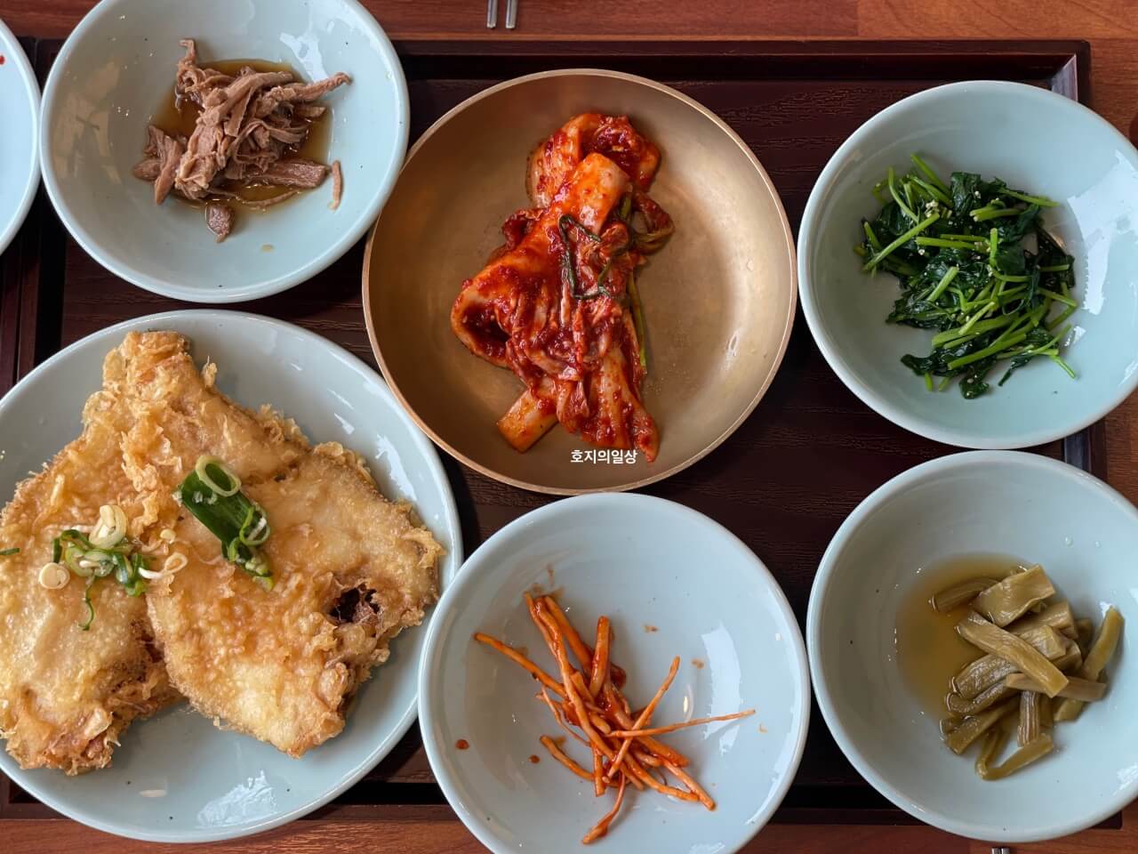 용인 수지 맛집 일호점미역 미역국 정찬 반찬1