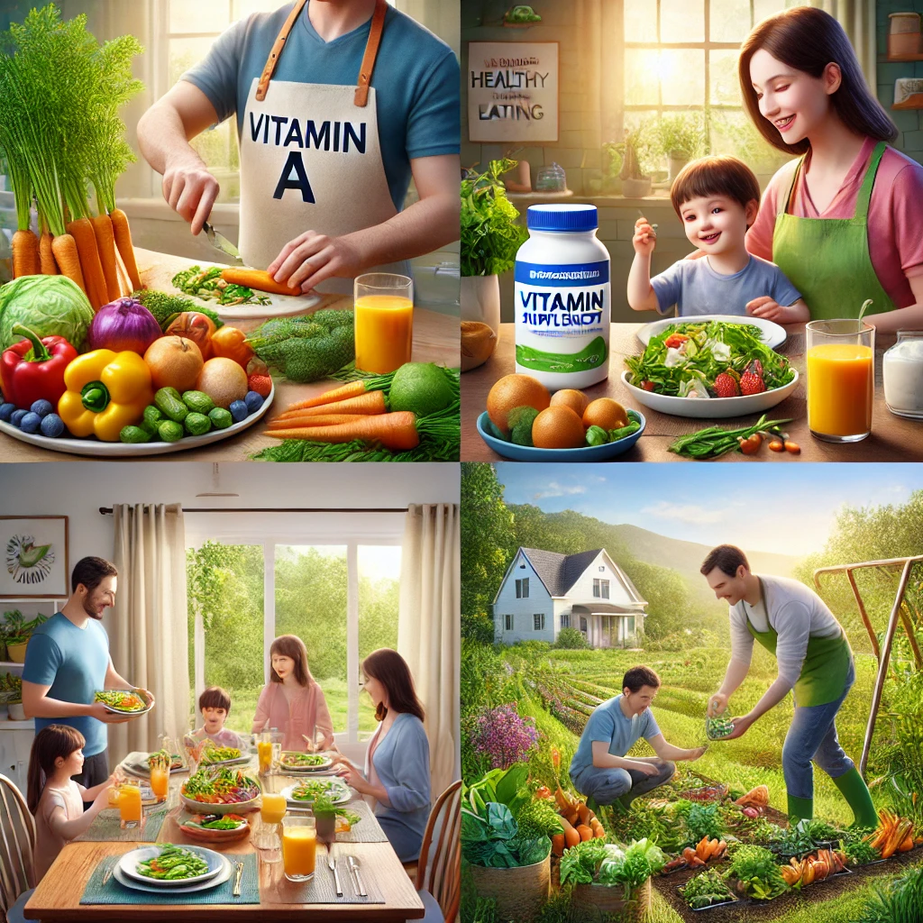 비타민 A 결핍 예방을 위한 생활 습관