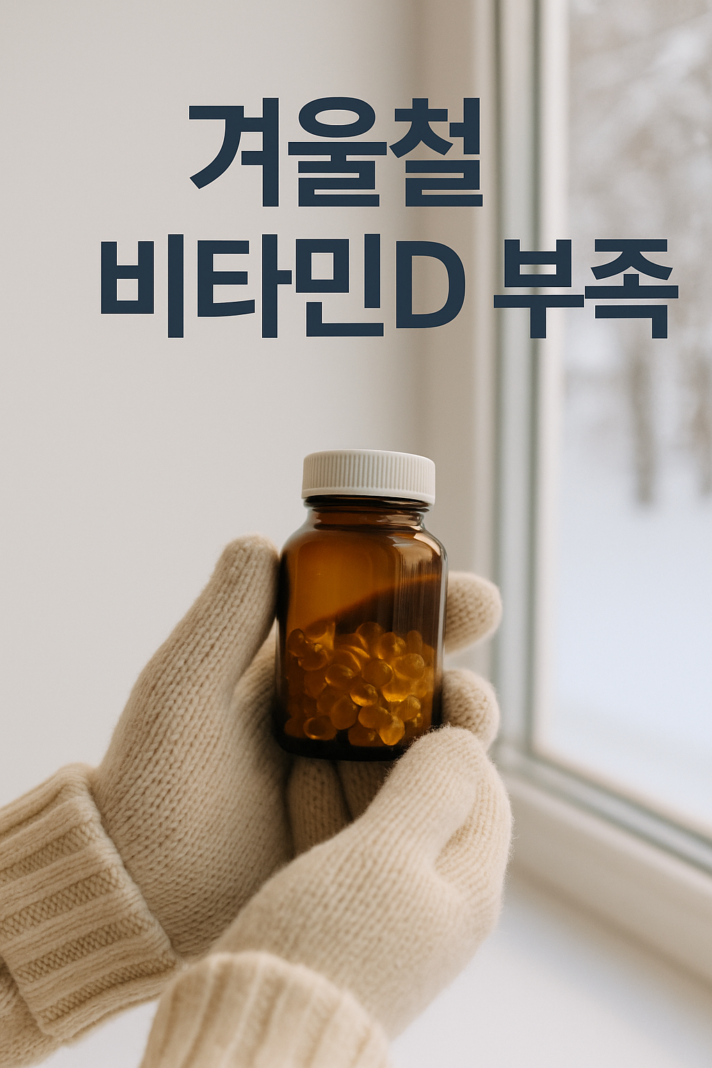 겨울철 비타민 D 부족 - 사진