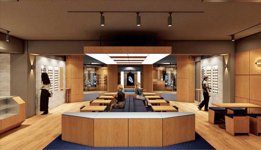 카시오 스토어 도산 내부