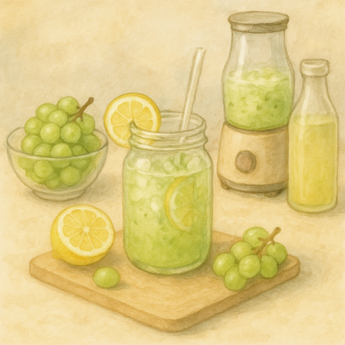 청포도-레몬에이드-만드는법