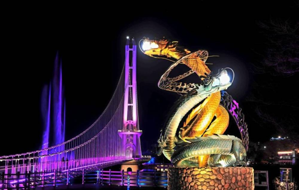 예당호 출렁다리