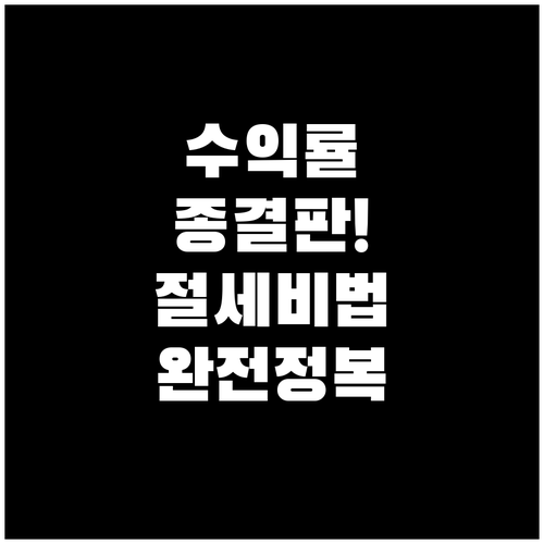 국민성장펀드 ISA 차이점 비교 수익..