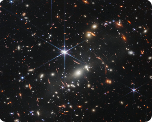 제임스 웹 우주망원경이 촬영한 은하 사진