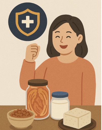 면역력에 도움되는 발효식품 추천 리스트 관련 사진