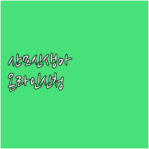 2025 서산시 산모·신생아 건강관리..