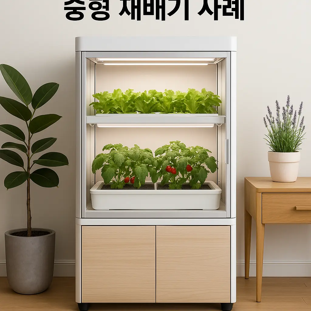   스마트팜 중형 식물재배기 설치사례
  