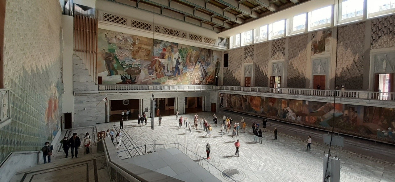 오슬로 시청사 노벨상 시상식장 홀