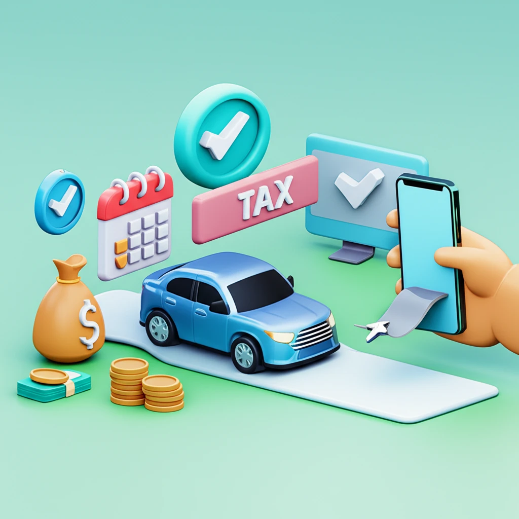 2025년 자동차세 연납 신청 방법 ..