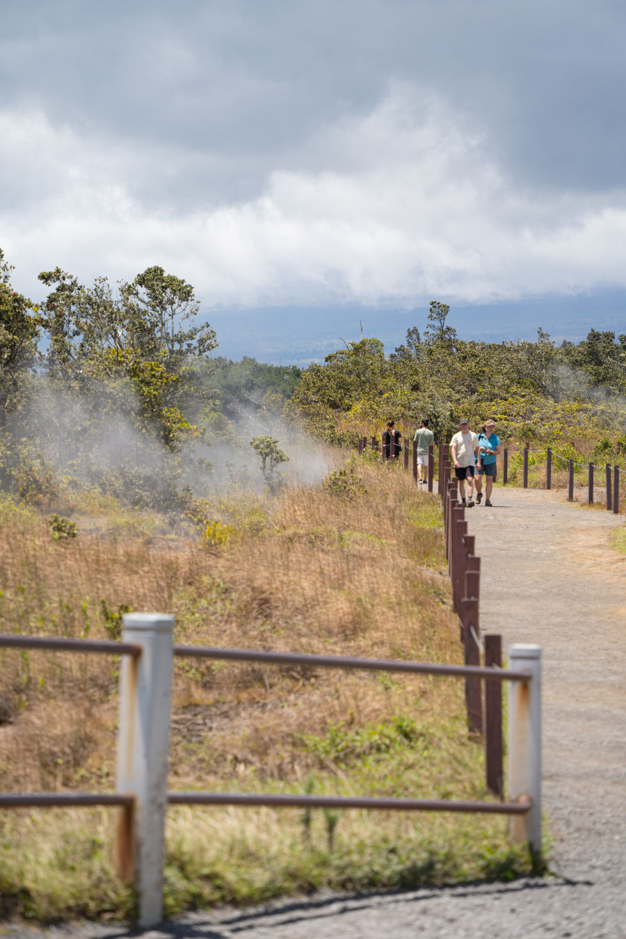화산국립공원 스팀벤츠 분화구