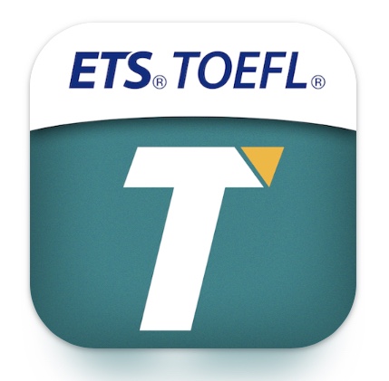 ETS에서 제공하는 TOEFL Official 어플리케이션 아이콘