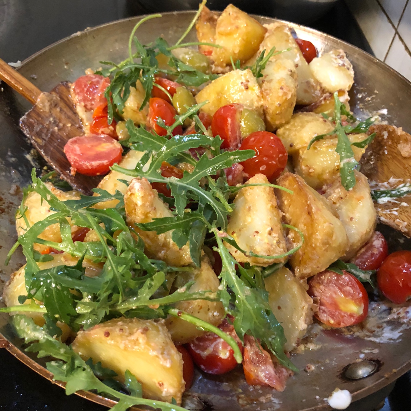 루꼴라-투입-샐러드