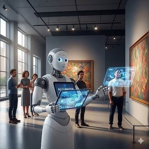 AI 큐레이터: 완벽한 전시 가이드