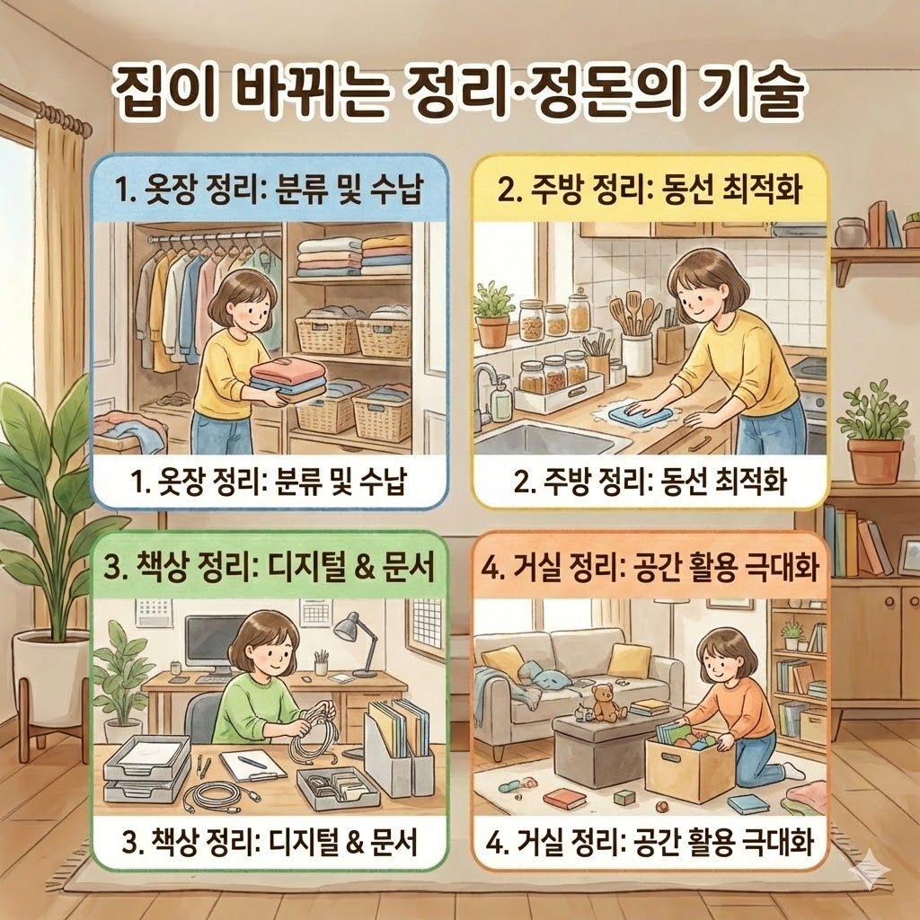 집이 바뀌는 정리·정돈의 기술